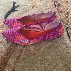 Pretty Authentic Pink Rothy’s.  Great condition but new insoles needed.